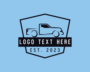 Vehicle - Pickup Truck Vehicle logo design