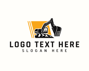 Dig - Demolition Excavator Machinery logo design