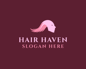 Hair Mask Salon logo design