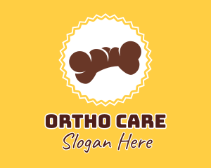 Orthopedic - Brown Dog Bone logo design