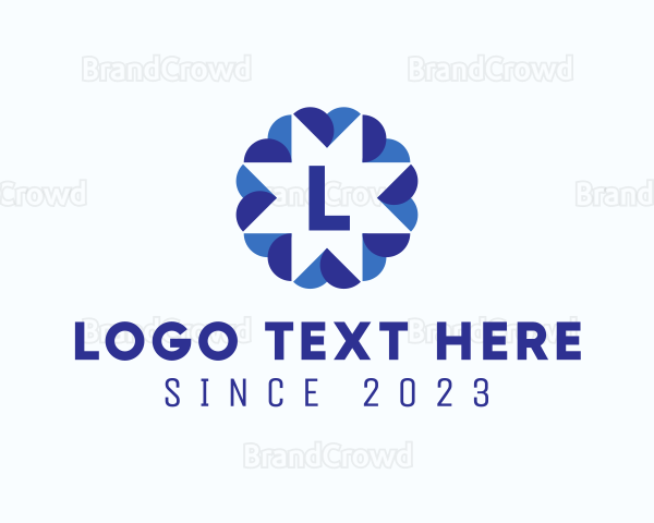 Festive Geometric Lantern Logo