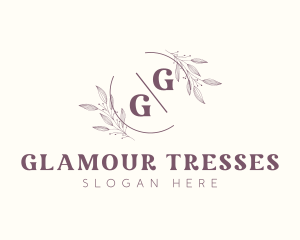 Glamourous Boutique Gardening logo design