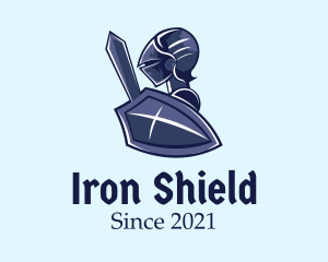 Armor - Medieval Knight Armor logo design