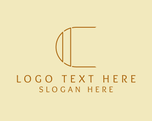 Letter C - High End Clothing Boutique logo design