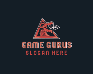 Fire Dragon Esports logo design