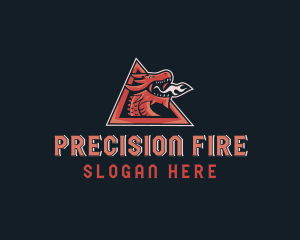 Fire Dragon Esports logo design