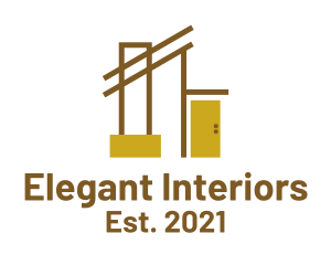 Interior - Home Interior Construction logo design