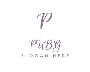 Feminine Cursive Fashion Logo