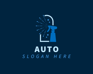 Bottle Spray Cleaner Logo