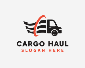 Automotive Transport Truck logo design