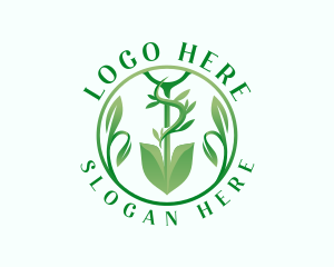 Orchard - Green Shovel Gardening logo design