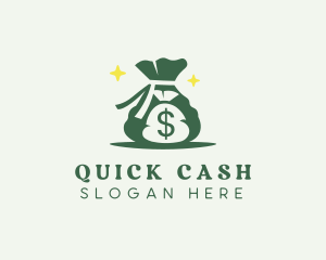 Coin Dollar Currency logo design