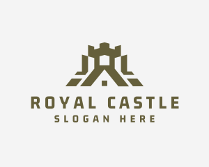 Castle - House Property Castle logo design