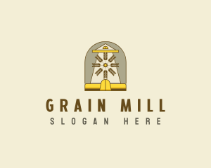 Wheat Mill Agriculture logo design