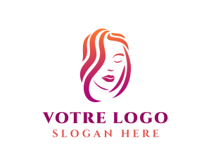 Beautiful - Beautiful Female Stylist logo design