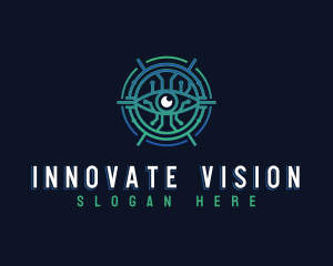 Cyber Eye Surveillance logo design