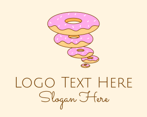 Sweet Donut Tornado Logo