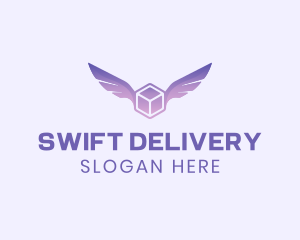 Wing Box Logistic logo design