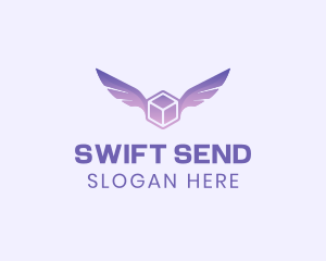 Send - Wing Box Logistic logo design