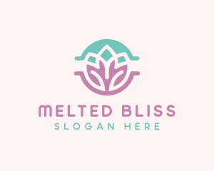 Beauty Yoga Lotus logo design