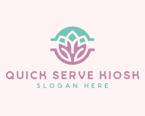 Beauty Yoga Lotus logo design