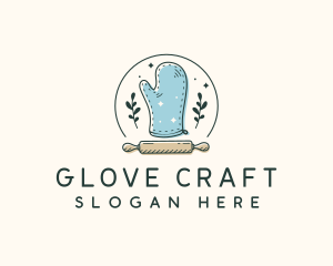 Gloves - Baking Gloves Pastry logo design