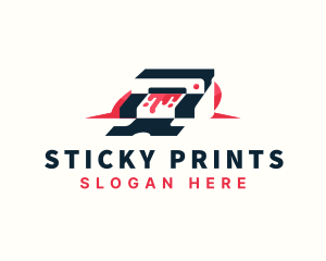 Clothing Shirt Printer logo design