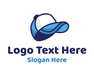 Tradesman - Blue Cap Hat logo design