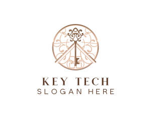 Key - Antique Key Realty logo design