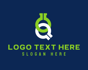 Web Host - Letter Q Technology Startup logo design