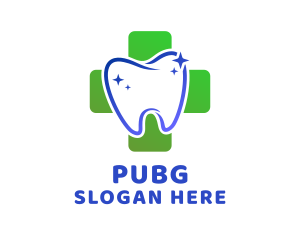 Dental Cross Tooth Logo