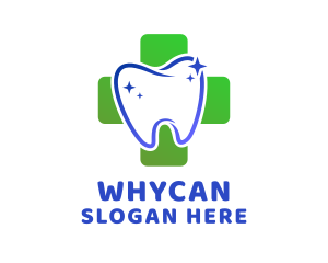 Oral Care - Dental Cross Tooth logo design