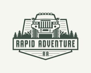 Adventure SUV Vehicle logo design