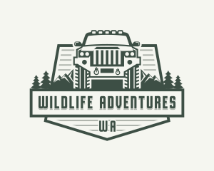 Adventure SUV Vehicle logo design