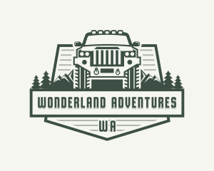 Adventure SUV Vehicle logo design