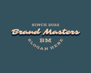 Branding - Hipster Brand Business logo design