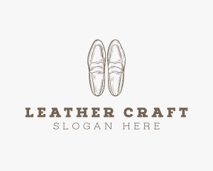 Leather - Formal Leather Shoes logo design