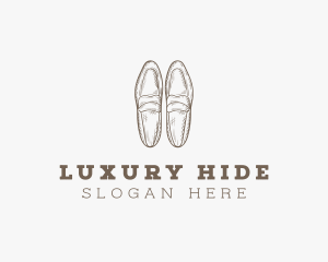 Leather - Formal Leather Shoes logo design