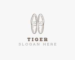 Leather Shoes - Formal Leather Shoes logo design