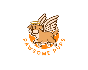 Dogs - Wing Puppy Animal Pet logo design
