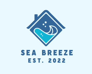 Beach Resort Hotel logo design