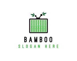 Bamboo TV Channel logo design