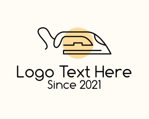 Electronic Device - Outline Dry Iron logo design