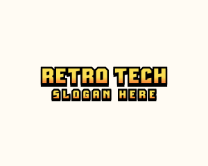 Retro Gaming Arcade logo design