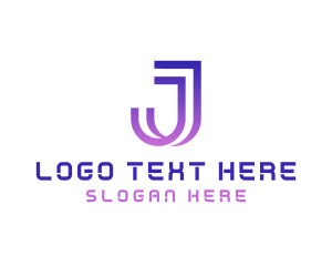 Letter J - Digital Software Programmer logo design