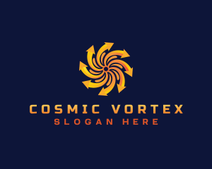 Vortex - Vortex Arrow  Logistics logo design