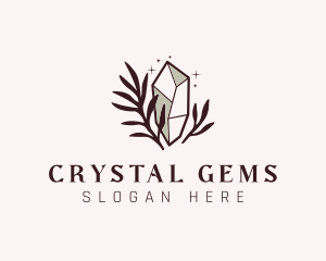 Luxury Jewelry Stone logo design