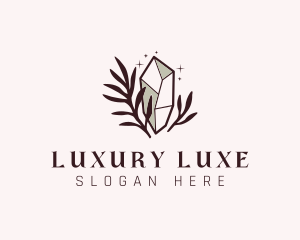 Luxury Jewelry Stone logo design