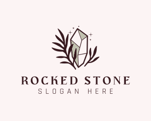 Luxury Jewelry Stone logo design