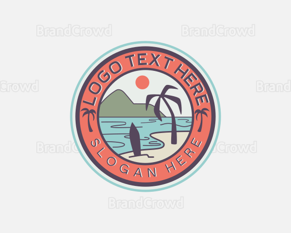 Beach Resort Vacation Logo | BrandCrowd Logo Maker